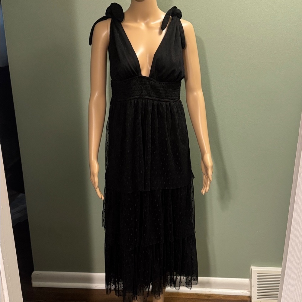 Lulu's Black Knit Dress size XL